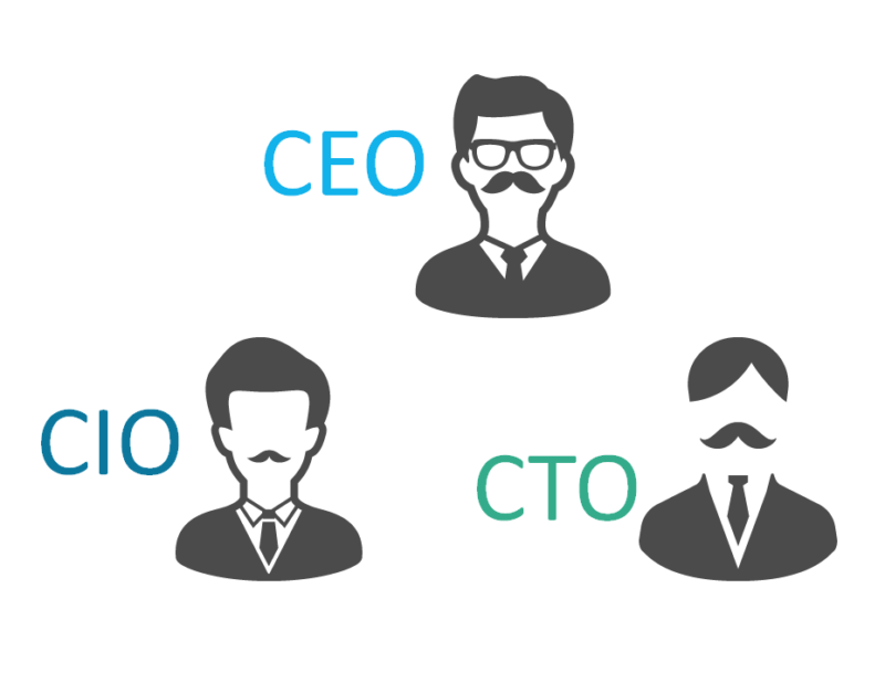 CEO、CIO、CTOの違いは？ - ITの学び